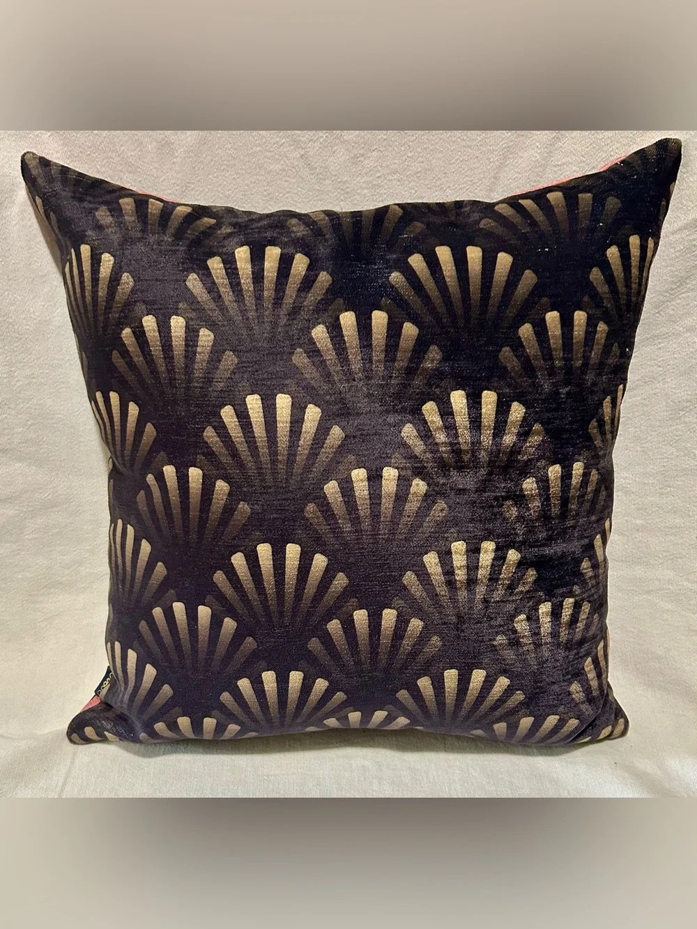 Muzaluci Botanical Butterfly Velvet Throw Pillow Maximalism Floral Art Deco